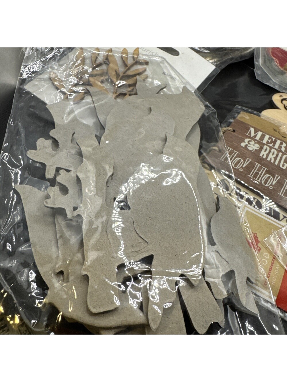 Bundle Of Scrapbooking / Crafting Supplies - Christmas Birds Deer Clock - Picture 2 of 8
